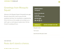 Tablet Screenshot of annapolis.mosquitosquad.com
