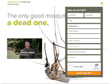 Tablet Screenshot of mosquitosquad.com