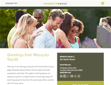 Tablet Screenshot of north-shore.mosquitosquad.com